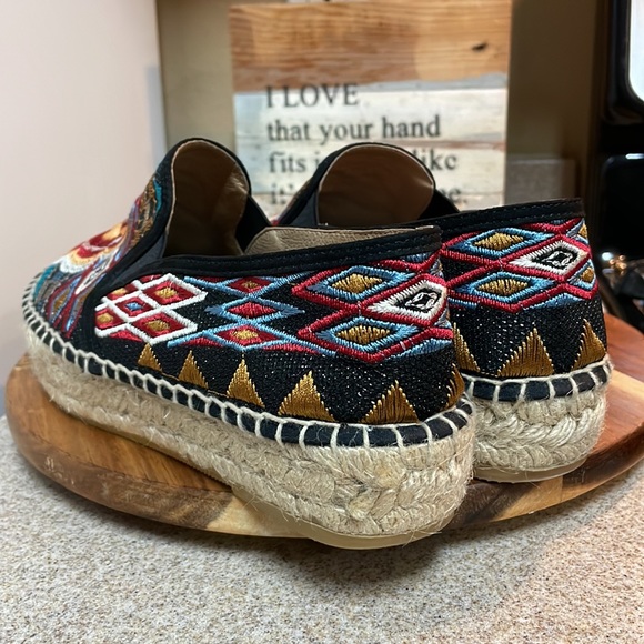 Johnny Was Aldorva Espadrille Braided Platforms EU 39 - Picture 4 of 12